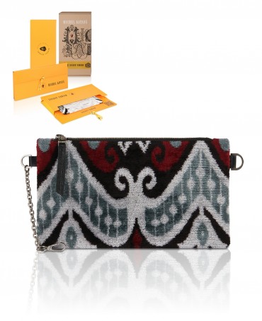 Шелковый конверт GRAND (L) FEMINA VIRTUTIS! (Цветы женской силы) Plic_FEMINA.VIRTUTIS/GARNET